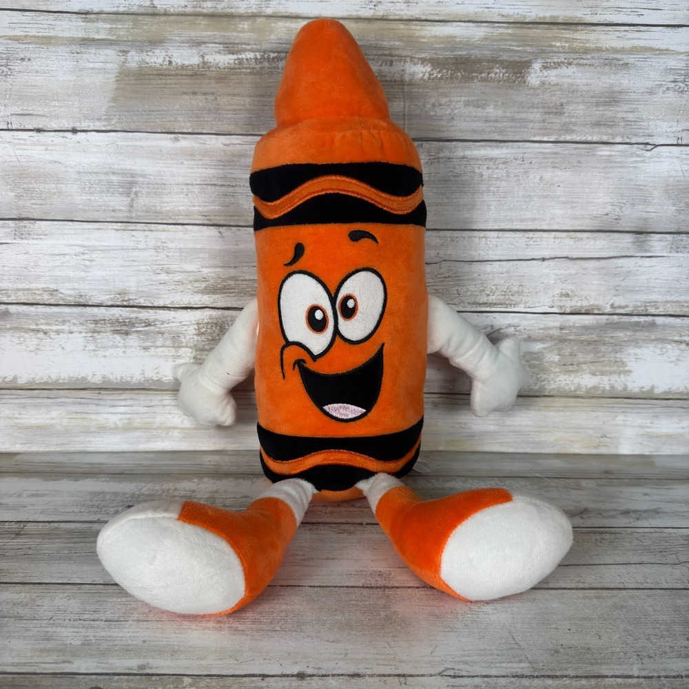 Crayola Experience Outrageous Orange Plush‎ Crayon